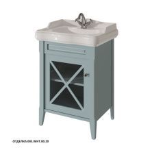 Caprigo Тумба с раковиной NAPOLI 60 см, левая, голубая, эмаль