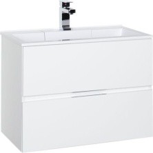 Aquanet Тумба с раковиной Алвита 70 см, белая 00212680