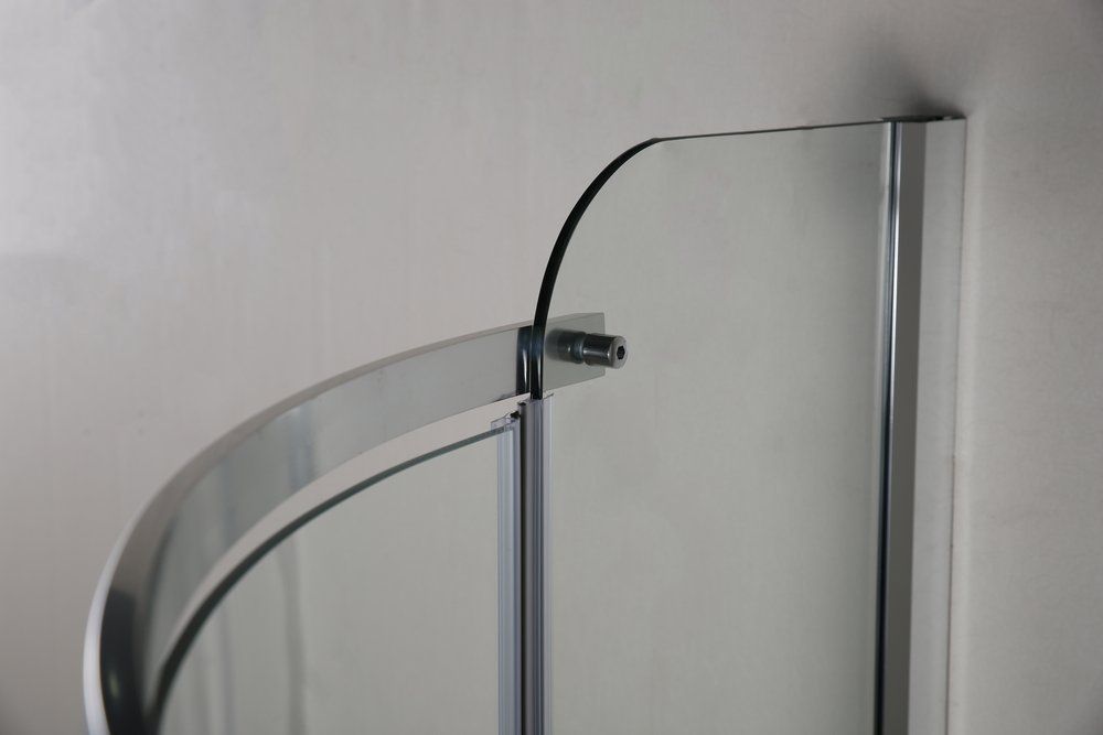 Приобрести grossman душевое ограждение classic 90х90 см, полукруглое хром\прозрачное gr-7090