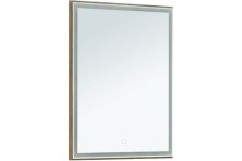 Aquanet Зеркало Nova Lite 60 см, LED подсветка, дуб рустикальный