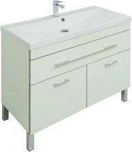 Aquanet Тумба с раковиной Верона 100 см, белая 00287662