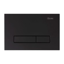 Sole Клавиша слива для инсталляции S0323 black, черная УТ000084844