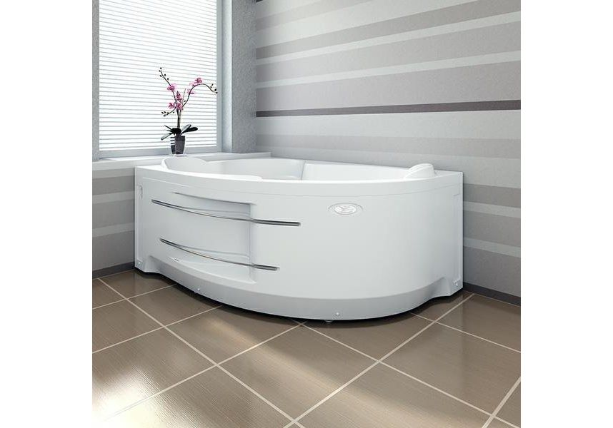 Приобрести радомир акриловая ванна ирма 149x96 см l ( комплект каркас )