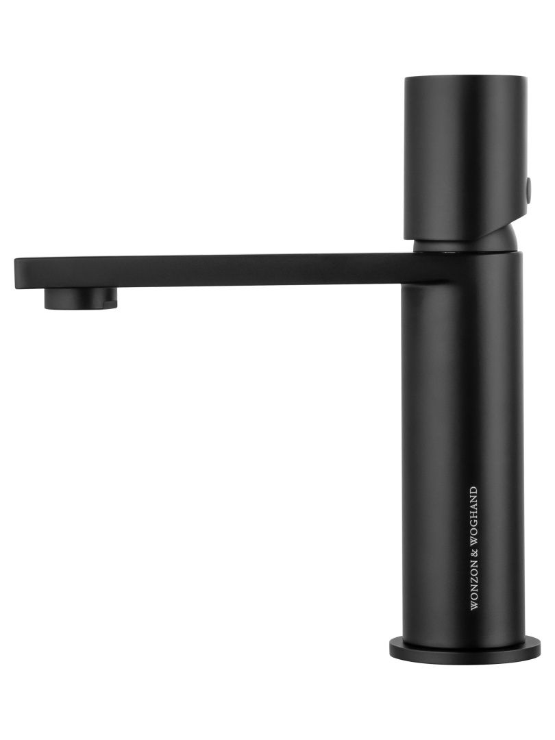 Приобрести смеситель для раковины wonzon & woghand, черный матовый (ww-101-mb)