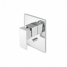 Kerama Marazzi Смеситель для душа скрытого монтажа Futura с дивертором на два потока, хром 66470EKM.21.018