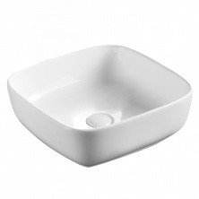 Azario Раковина накладная 40х40 см, белая AZ41016