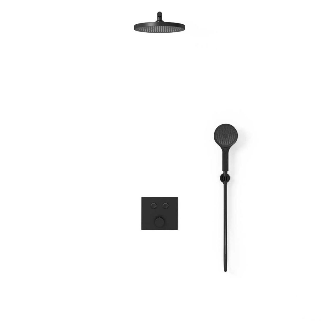 Приобрести vincea встраиваемая душевая система , черная матовая vsfw-4212mb