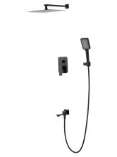 Душевая система встраиваемая WONZON & WOGHAND DIAMOND, Черный матовый (WW-88939011-MB)