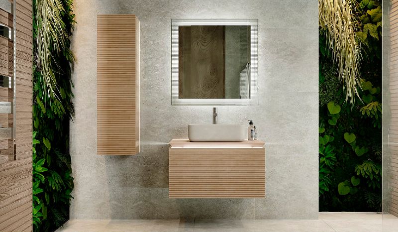 Приобрести jorno пенал подвесной karat 33 см, светлое дерево