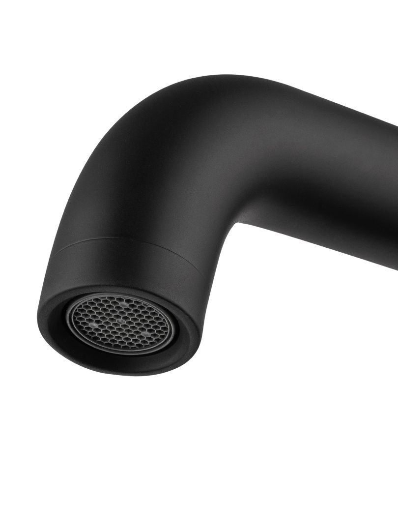 Приобрести смеситель для раковины напольного монтажа wonzon & woghand stick, черный матовый (ww-88649905-mb)