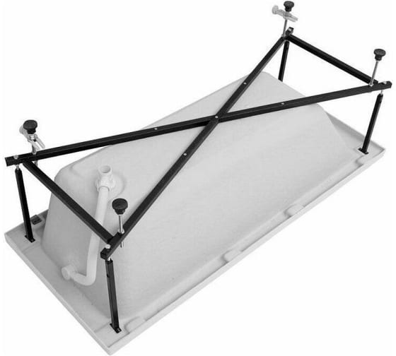 Приобрести aquanet каркас для акриловой ванны, сварной bright 165x70 см