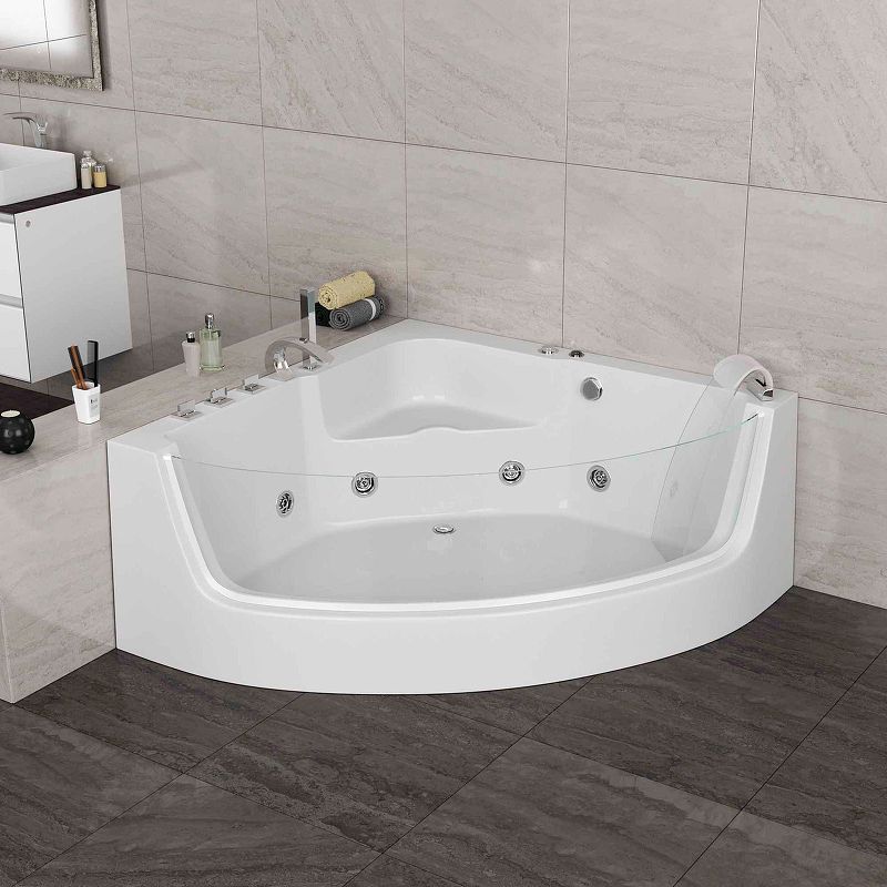 Приобрести grossman гидромассажная ванна 135х135 см, угловая, белая gr-13513-1