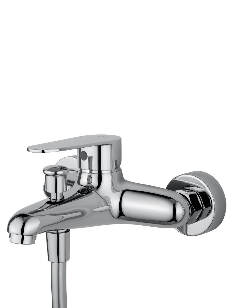Приобрести смеситель для ванны с душем wonzon & woghand alfa, хром (ww-ae3204-cr)
