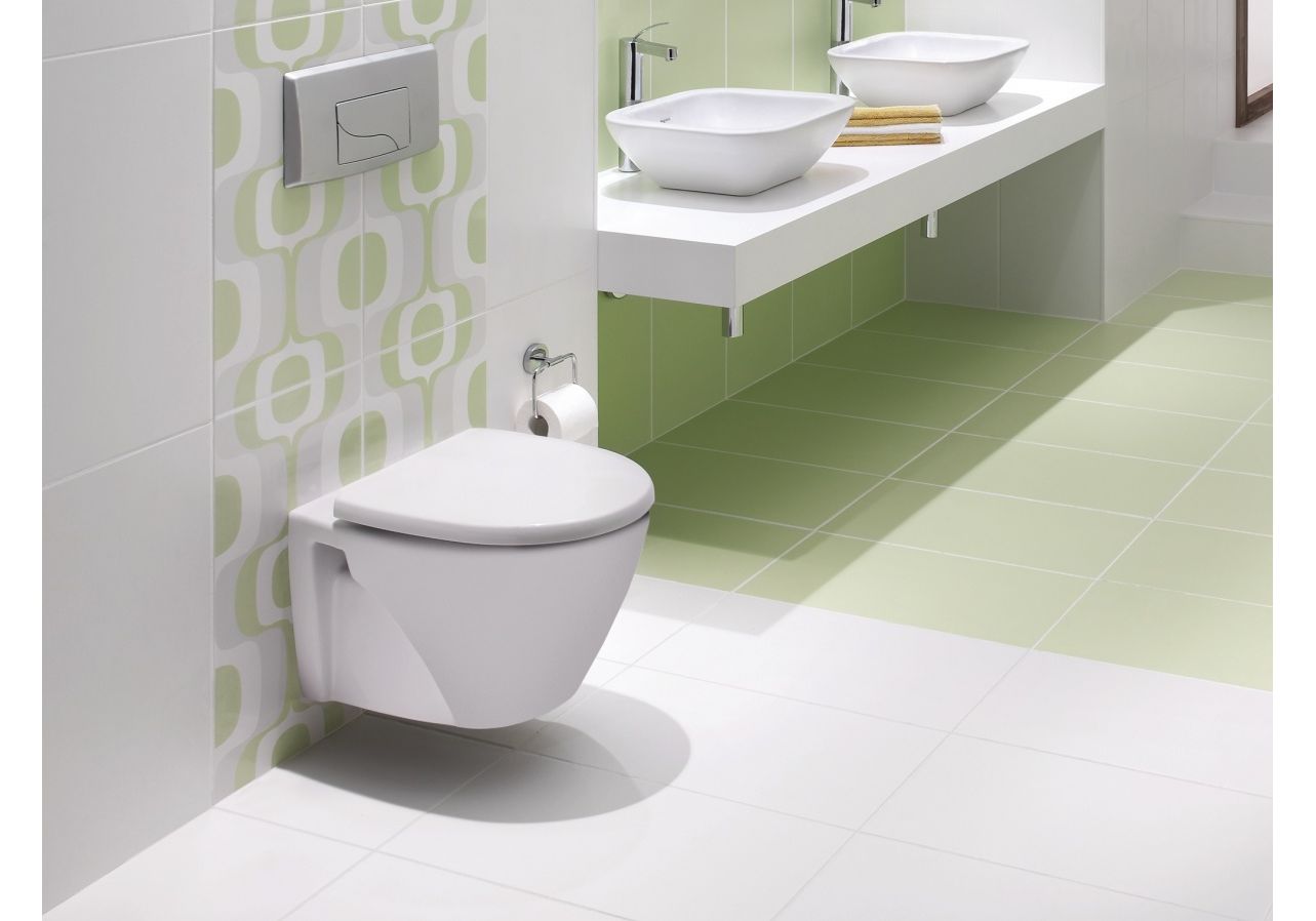 Приобрести подвесной унитаз безободковый kale stil с крышкой микролифт