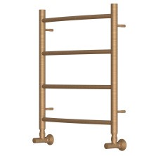 Полотенцесушитель водяной Point 500х600 Афина П4, бронза PN04156BR