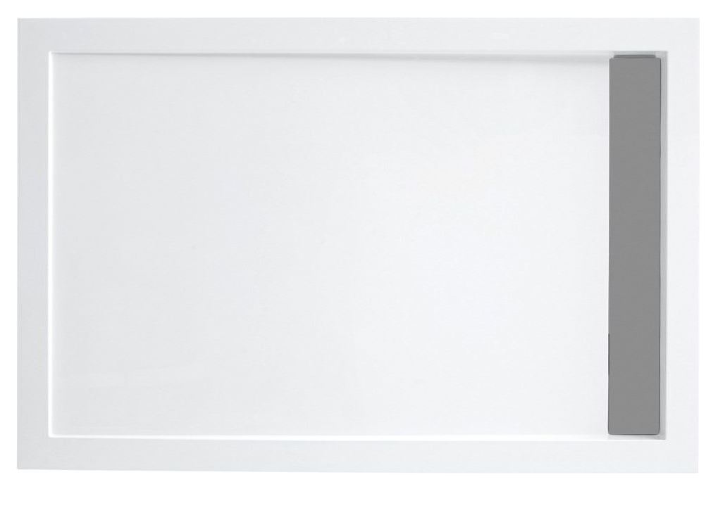 Приобрести aquanet душевой поддон stone lite 120x80 см, белый
