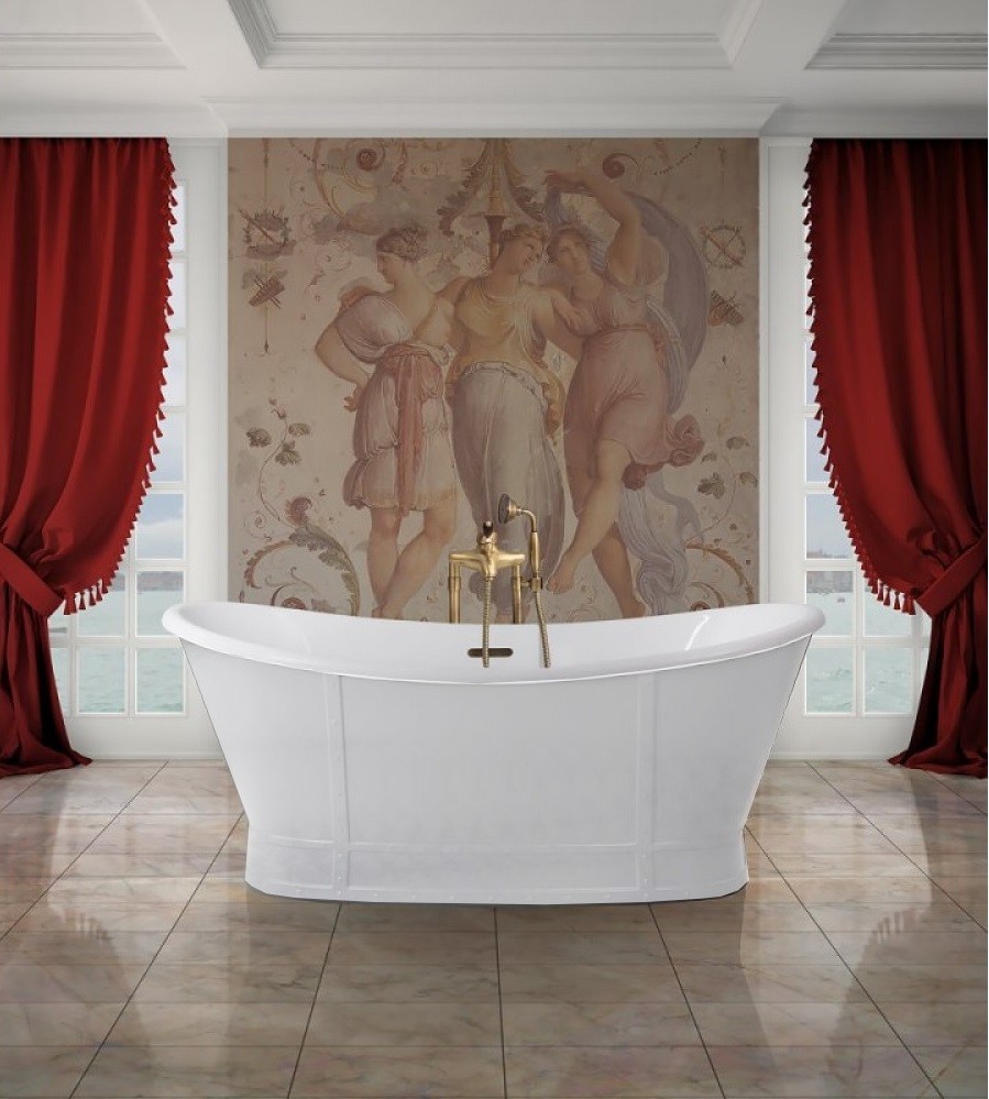 Приобрести ванна акриловая отдельностоящая belbagno 170х80 см, bb33