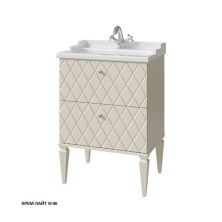 Caprigo Тумба с раковиной ROMA 60 см, кремовая