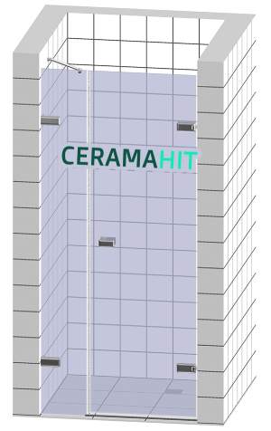 Приобрести душевая дверь rgw ho-012 b 90 см, прозрачное, 350601209-14
