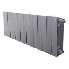 Royal Thermo Радиатор биметаллический Pianoforte 300 /Silver Satin ( серебристый ) VDR80 - 16 секц.