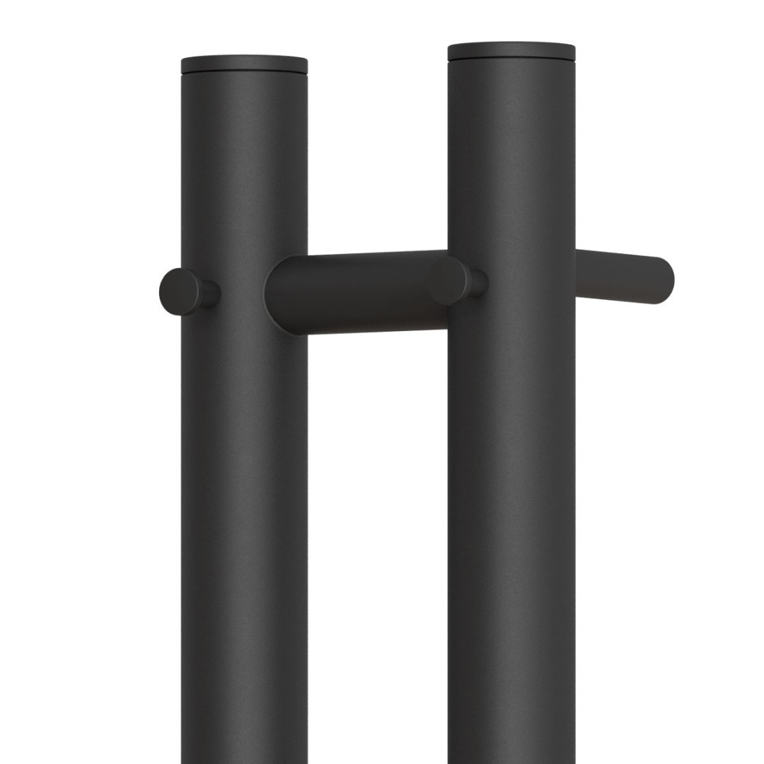 Приобрести полотенцесушитель электрический point 80x1200 деметра п3, черный pn12812b