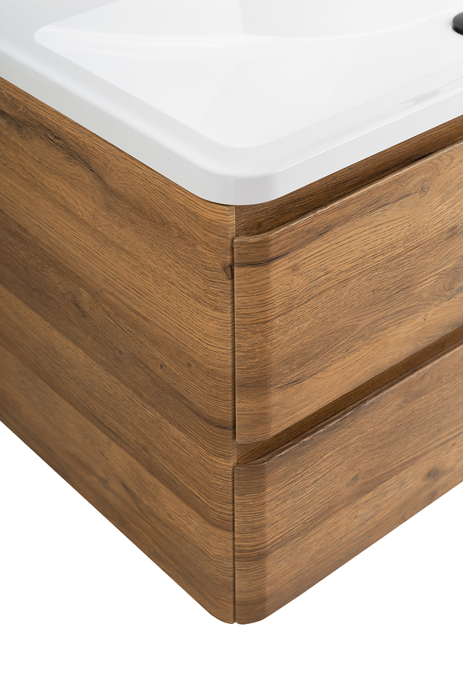 Приобрести belbagno тумба с раковиной albano 120 см, подвесная rovere rustico, белая раковина