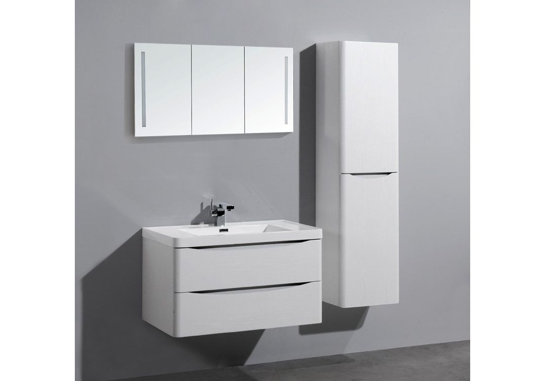 Приобрести тумба подвесная с раковиной belbagno ancona-n-1000-2c-so-bl 100 см, белый