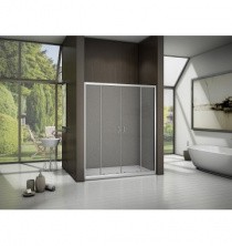 Дверь душевая Bas LATTE WTW-TD-150-G-WE 150 см