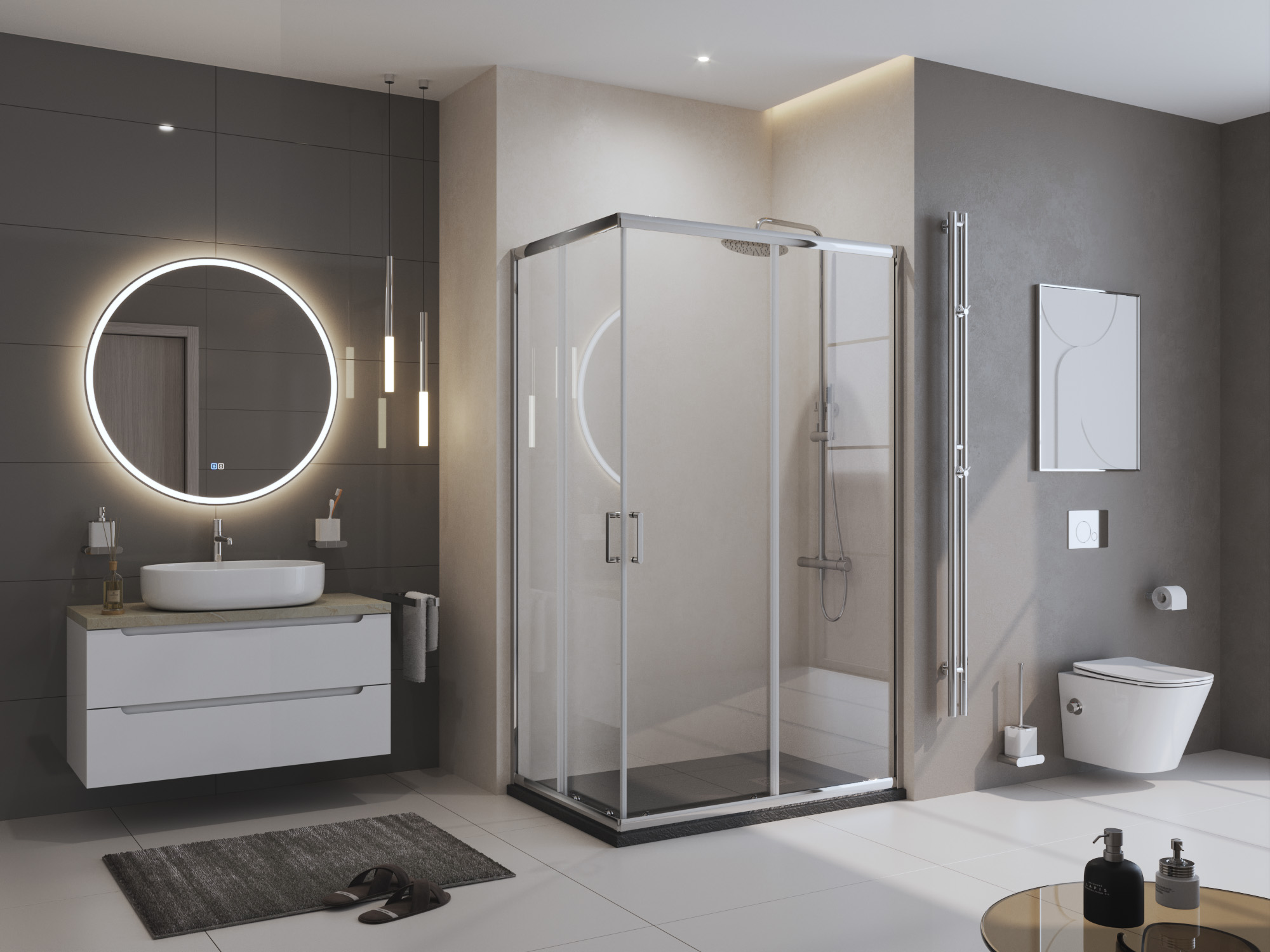 Приобрести belbagno душевой поддон 120х90 см, искусственный мрамор, сифон uno tray-mr-uno-ah-120/90-35-nero-cr