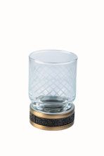 Boheme Стакан для зубных щеток Royale Cristal, бронза\черный 10931-BR-B