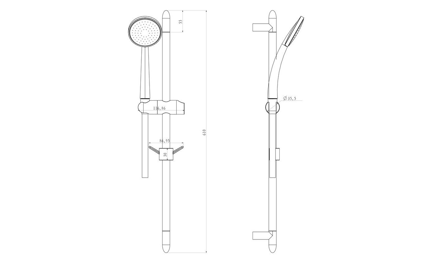 Приобрести lemark душевой гарнитур, хром lm8067c