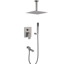 Grocenberg Встраиваемая душевая система, графит GB5089BG-2