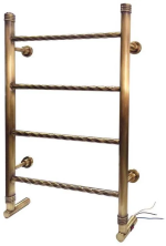 Boheme Полотенцесушитель Provanse 50х80 см, электрический, бронза 708