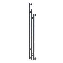 Veconi Полотенцесушитель водяной Maola-B, 15х150, графит M150GR-B