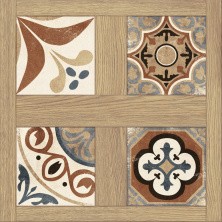 Керамогранит Cersanit Florence узоры 42x42см, многоцветный