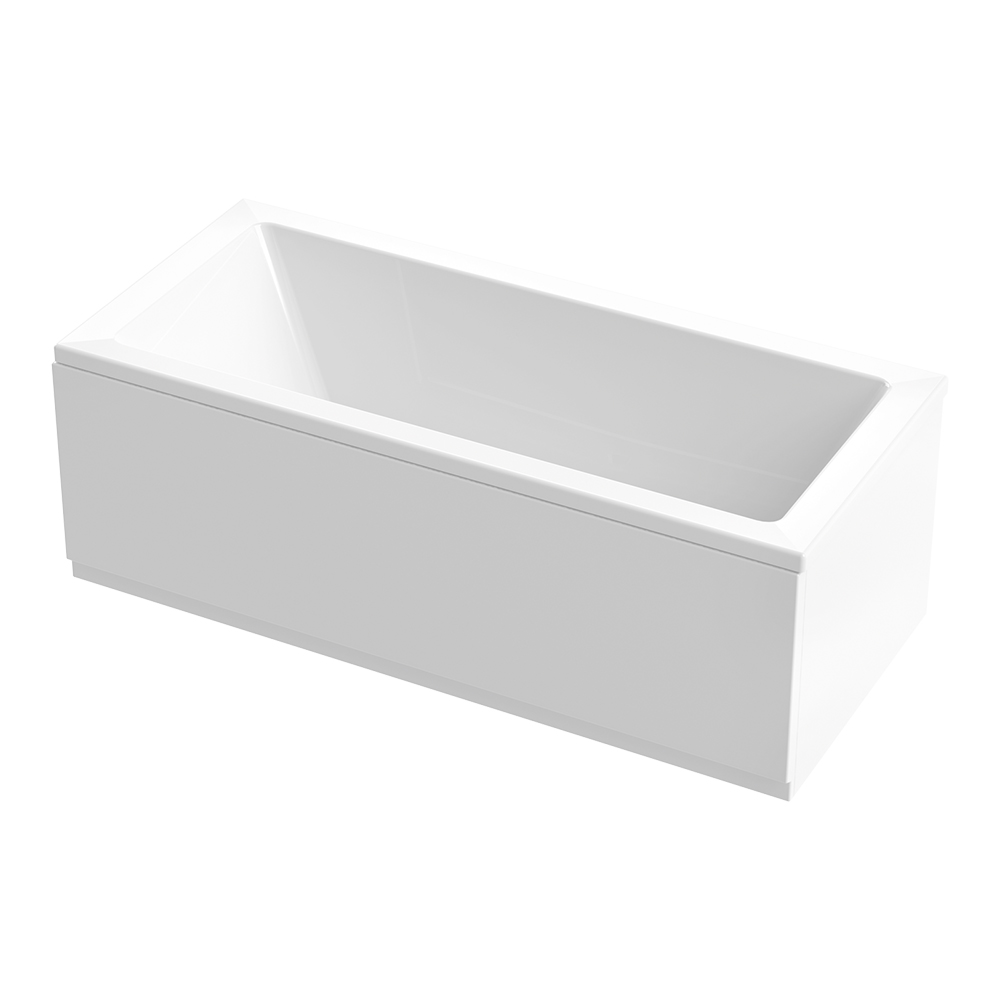 Приобрести cezares акриловая ванна plane mini 170х75 см, белая plane mini-170-75-42-w37