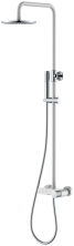 Boheme Душевая система Stick, белый\хром 128-WCR