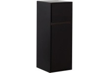 Aquanet Пенал Милан 35 см, черный глянец