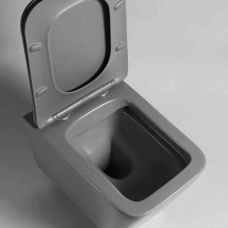 Приобрести vincea унитаз подвесной piatti q-line, ультратонкое сиденье, микролифт, антрацит матовый vt1-12ma