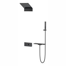 Vincea Встраиваемая душевая система Futura, черная матовая VSFW-2F11TMB