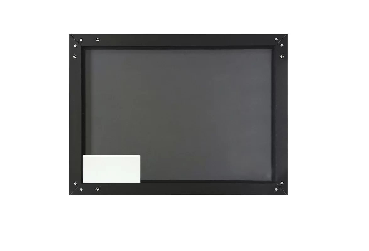 Приобрести continent зеркало с подсветкой solid black 80х60 см, черное