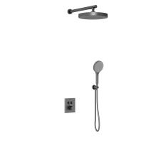 Vincea Встраиваемая душевая система Inspire, оружейная сталь VSFW-3I21T2GM