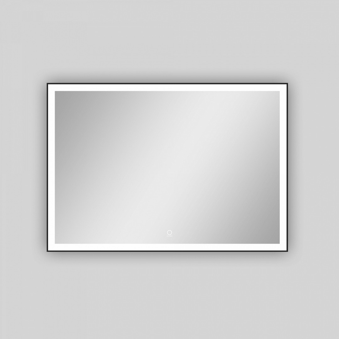 Приобрести azario зеркало 100х70 см, сенсорный выключатель, диммер, подогрев, черное az-z-059whcs