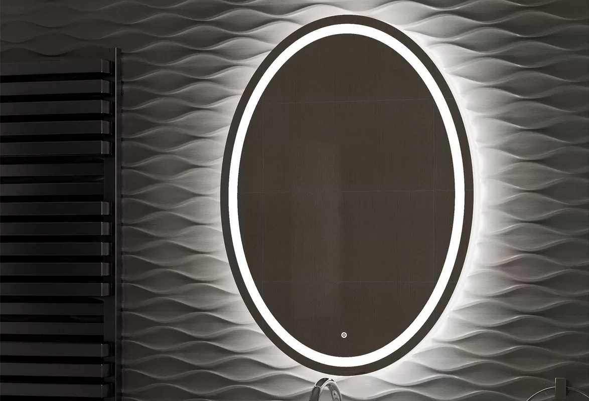 Приобрести continent зеркало с подсветкой verso 57х77 см, белое