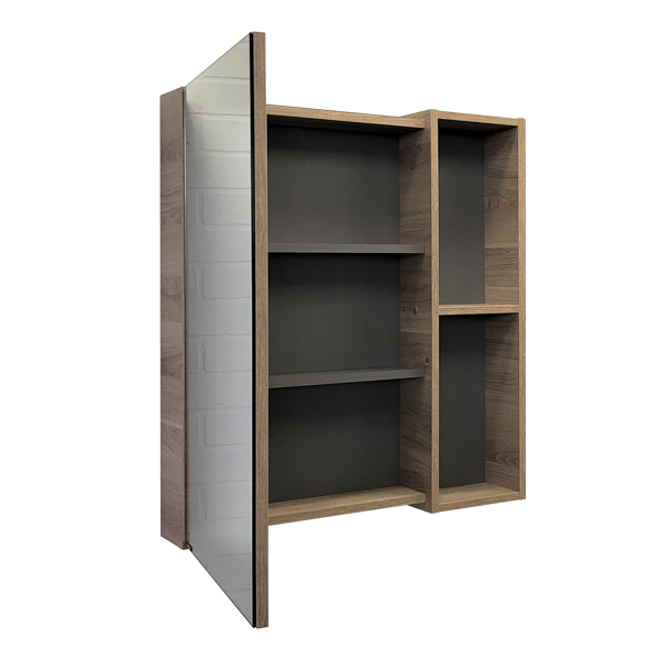 Приобрести сomforty зеркало-шкаф "дуэт-75" дуб натуральный