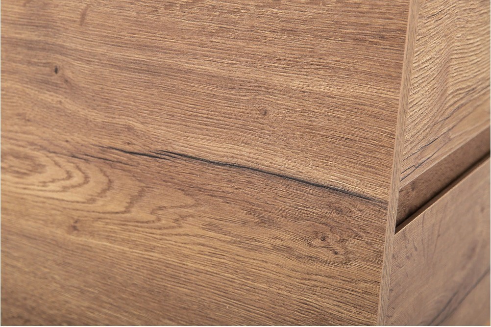 Приобрести тумба подвесная с раковиной belbagno kraft-700-2c-so-rt 70 см, rovere tabacco