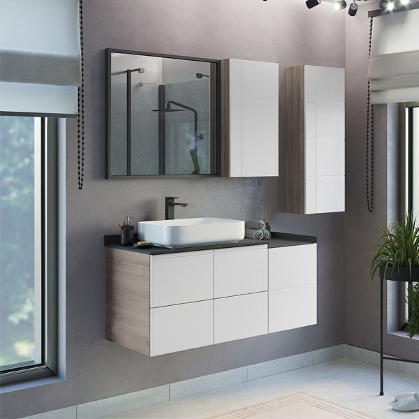 Приобрести сomforty зеркало бредфорд-75 рама серый графит