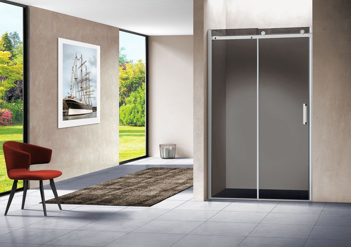 Приобрести vincea душевая дверь como 120 см, тонированное, хром vps-1c120cg