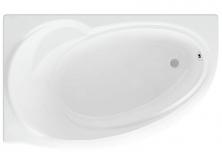 Акриловая ванна асимметричная Aquatek Бетта L 150x95 см