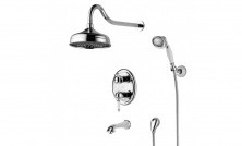 LEMARK Душевая система Villa, скрытый монтаж, хром LM4822C